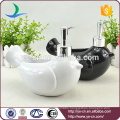 YSb10022 available color ceramic hand soap dispenser bird shape